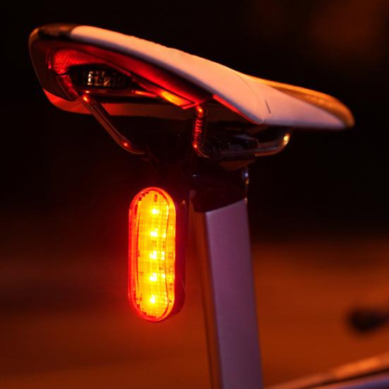 Bicycle Tail Light with Brake Sensor Waterproof USB Rechargeable Universal MTB Road Mountain Bike Cycling Night Riding Warning Rear Lamp