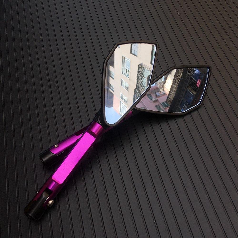 Motorbike Motorcycle Big Rearview Mirror Folding Side Mirrors CNC Aluminum Adjusting for KAWASAKI HONDA SUZUKI YAMAHA DUCATI