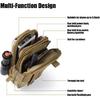 Tactical Phone Pouch, Cell Phone Holster Pouch, Multipurpose EDC Belt Bag, Belt Purse with Cell Phone Holster Holder for Workout Hiking Camping