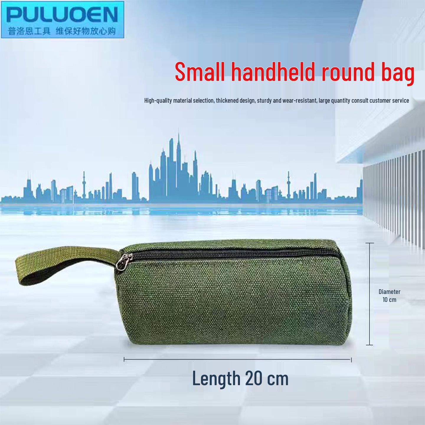 

Durable Canvas Toolkit and Storage Bag for Electrician, Auto Repair, and Fishing Gear