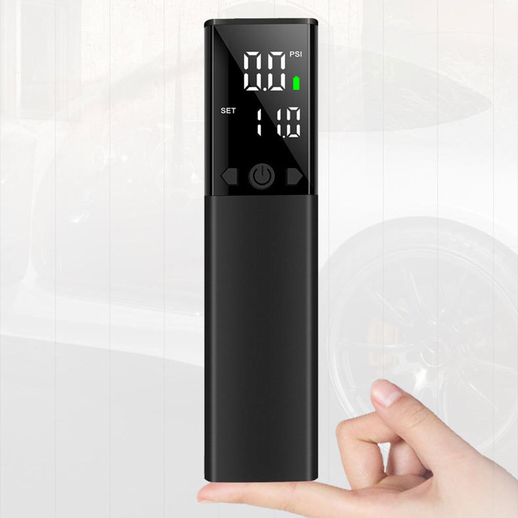 Electric Ball Pump Fast Inflation Low Noise Portable LCD Display USB Charging Air Pump For Balls