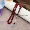 Waterproof Resin Arabic Styles Bracelet 45 Piece 10mm Beads Comfortable Unisex Jewelry for Outdoor Daily Use