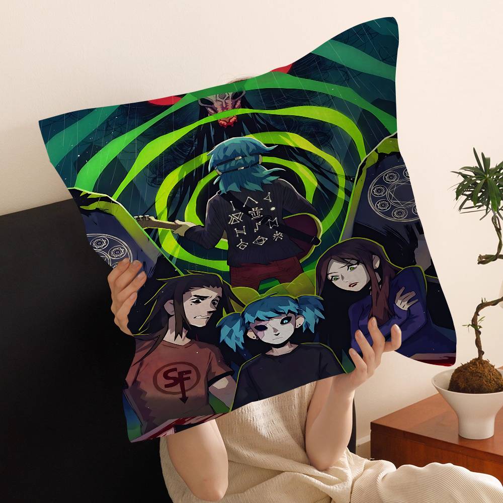 Game S-Sally Face Pillowcase Toon Gift Cushion Cover Bedroom Home Sofa Chair Seat Decor Pillow Case
