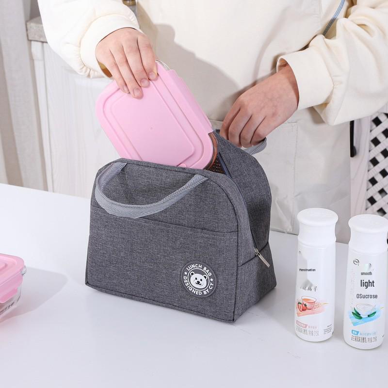 Large Capacity Waterproof Insulated Lunch Bag - Bento, Handheld, Refrigerated Meal Tote