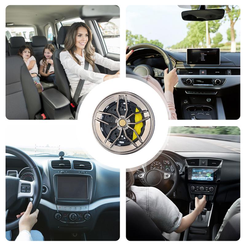Car Vent Clip Scent Clips For Vents Rotating Car Air Freshener Wheel Design Car Fragrance Vent Clip Car Outlet Aromatherapy
