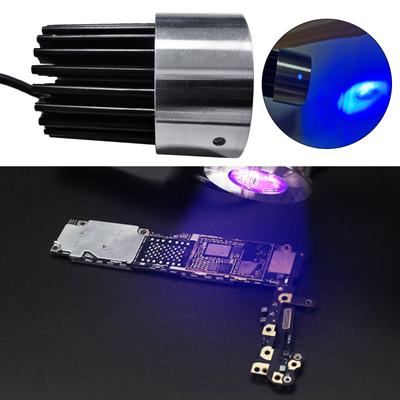 Lampada Polimerizzante per Colla UV Ultravioletta 5W USB LED Luce Viola LED Lampada Perla Supporto Plug&Plays per Riparazione Telefono Fluorescente