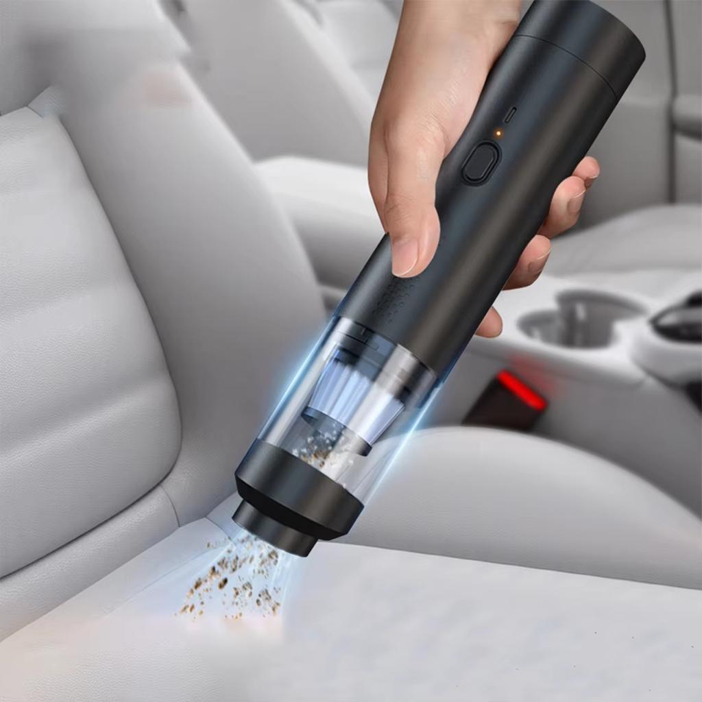 Cordless Handheld Vacuum Cleaner Portable Car Vacuum with Blower & Light