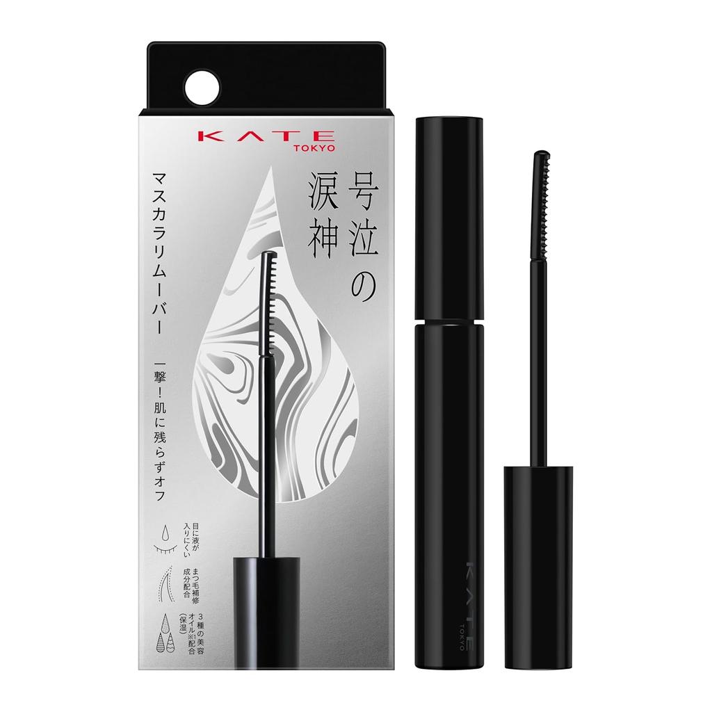 Kate Ruishin No Ichi Geki Remover Point Makeup Waterproof Mascara Just apply eyelashes Zuba Ochi ingredients Fine wide comb Eyelash repair included