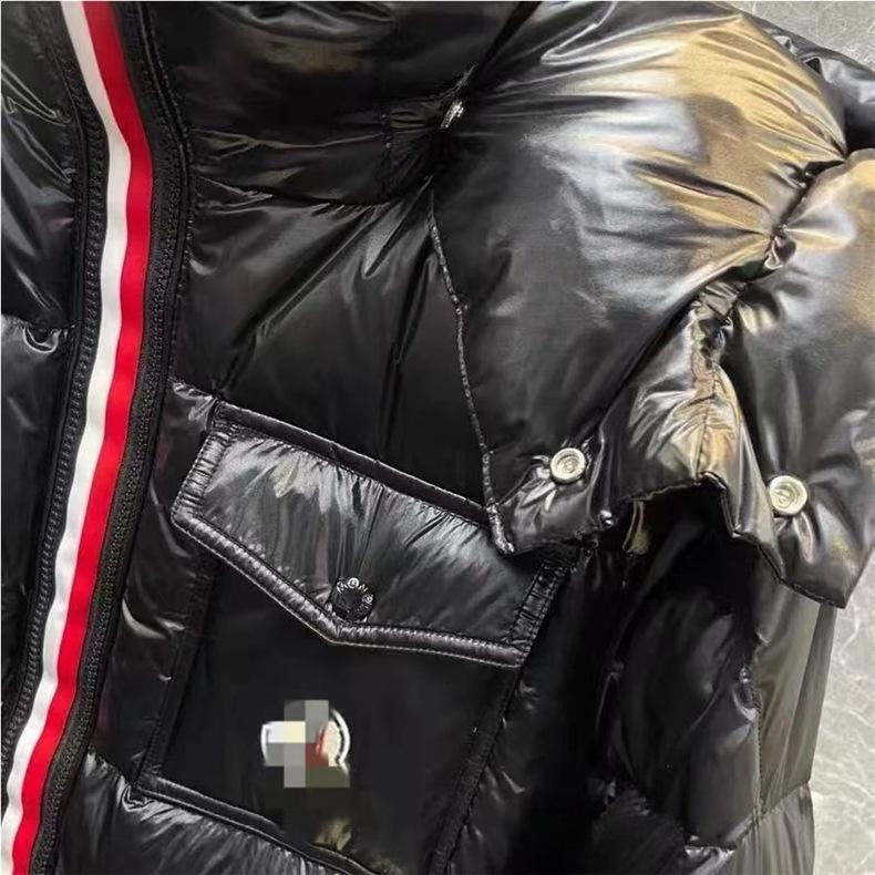 Pánská zimní bunda Maya Classic Black, mrazuvzdorná, zesílená, bavlněná, 2025