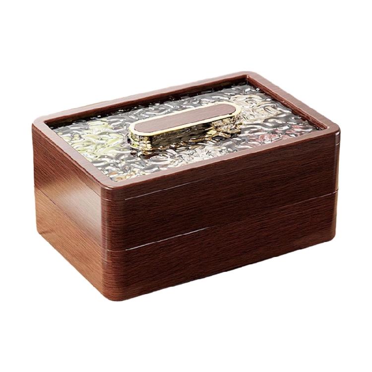 Plastic Dry Fruit Organiser Sealed Nut Storage Solution Compartmentalized Snacks Tray with Clear Lid for Living Room