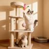 Cat Scratching Sisal Ball - Random Color Hanging Lightweight Durable Scratch-resistant Claw Grinder Toy, for Cats Interactive