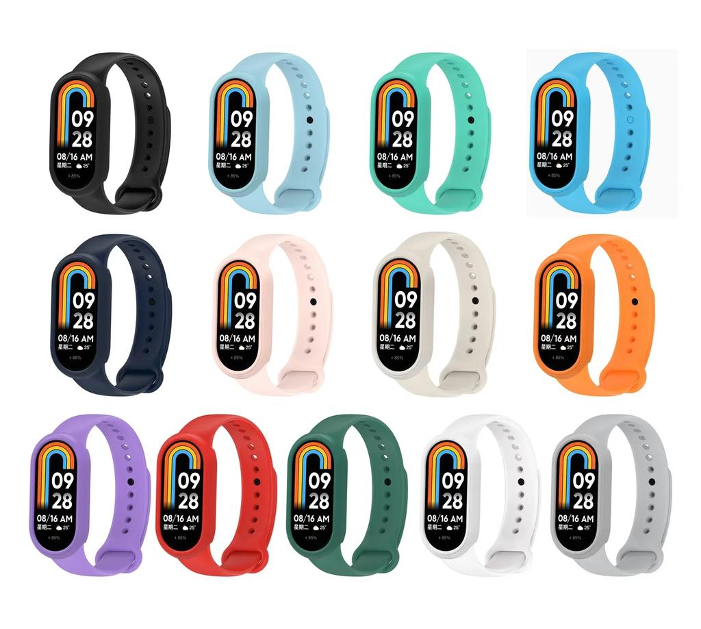 TPU Silikon Uhrengehäuse Für Xiaomi Band 8 9 Hülle Schutzhülle Für Xiaomi Band 8 Smart Armband Hülle Für Mi Band8 Zubehör