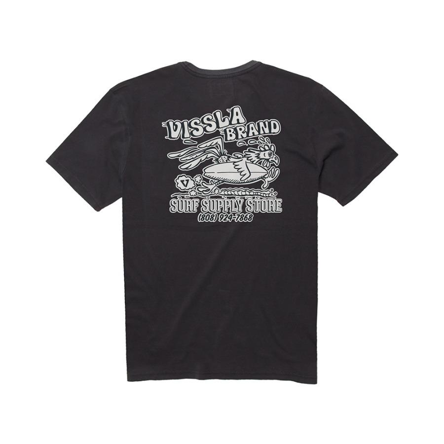 Bisla Rooster Run Ss Pkt Tee-Pha L (V22S196171047309)