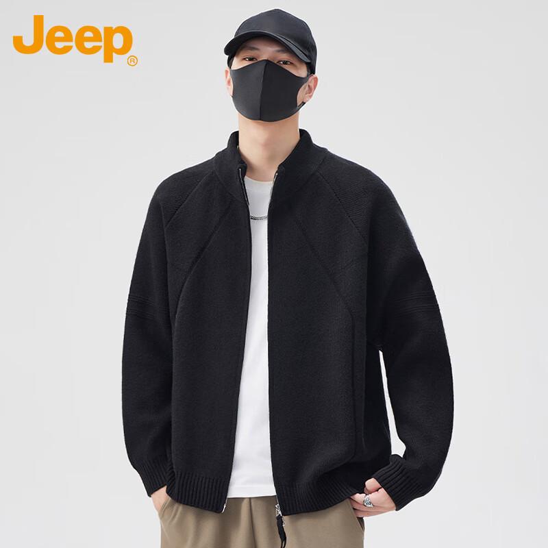 

Jeep Men s Warm Knitted Cardigan Sweater XL
