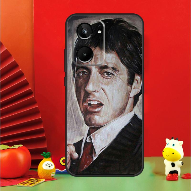 Al Pacino Scarface For Realme 15 Pro GT7 GT6 10 11 12 13 14 Pro Plus C65 C67 C63 C61 C55 C51 C53 C35 C75 Case
