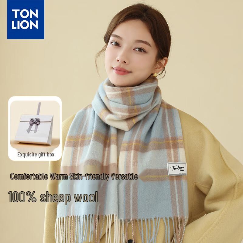 

Tangshi Women s Premium 100% Wool Scarf
