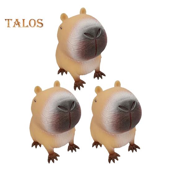 

1/3/5 шт. игрушка-сдавливание капибары, снятие стресса, тревожности, сидячая игрушка-капибара, портативная для детей, подростков, взрослых, TPR, животное, сенсорный мягкий мяч для снятия стресса, игрушка-фиджет 3pcs