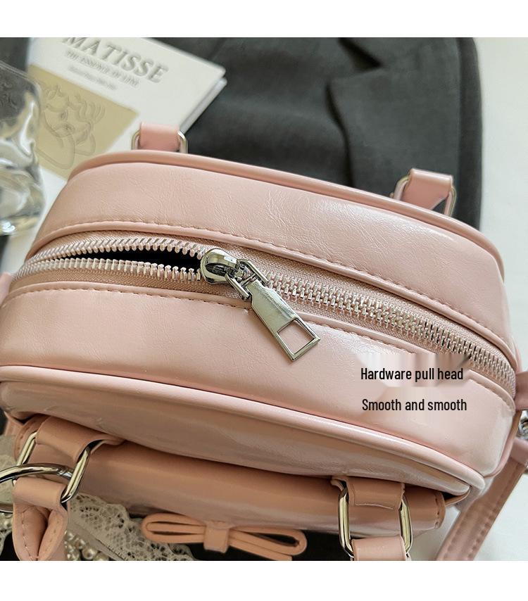 Women's Spring/Summer 2025 Korean-Style Ribbon Crossbody Handbag