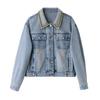 In Stock: Spring 2025 Women's Loose Denim Jacket - Versatile Casual Outerwear (MZ133)