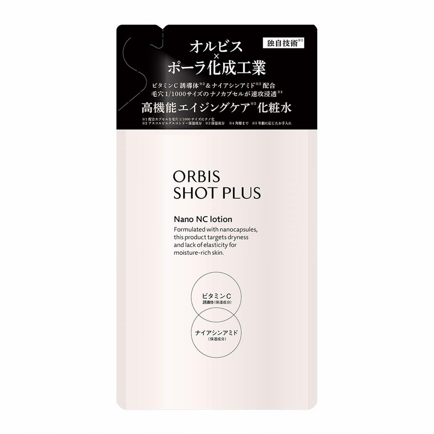 

ORBIS Shot Plus Essence Lotion Refill NC 150mL (Nano Lotion)
