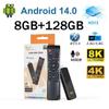 TV98 ATV X9 Chytrý TV Stick Android14 Allwinner H313 OTA 8GB 128GB Podpora 8K 4K Multimediální přehrávač 4G 5G Wifi6 HDR10 Hlasové dálkové ovládání IPTV
