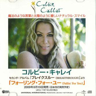 

CD COLBIE CAILLAT - Fallin For You NONE UNIVERSAL Japan Pop Used
