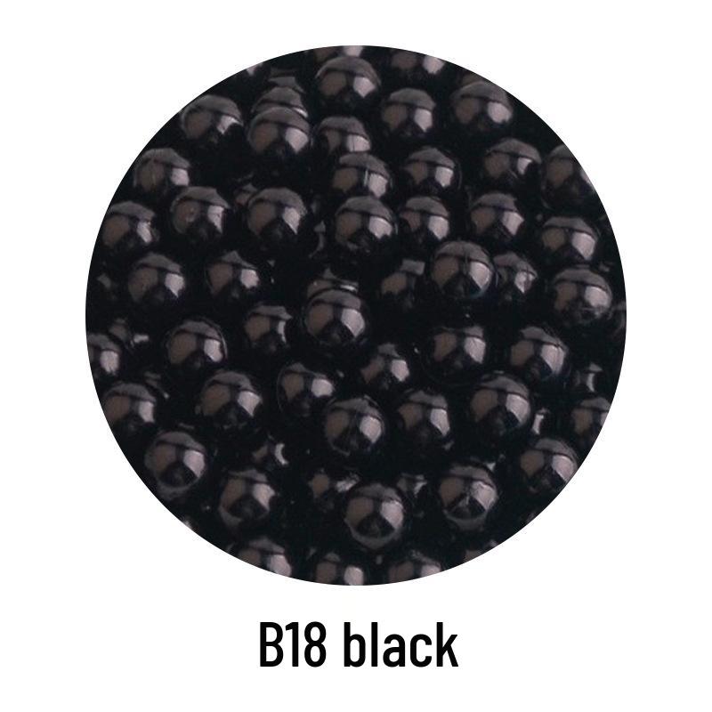 Şeker Rengi Plastik Boncuklar: Çocuk DIY Takıları, El Sanatları ve Oyuncak Tabanca Mermileri İçin Deliksiz Yuvarlak Zıplayan Toplar.