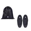 Angel Smile Royal School Grosgrain Portable Slippers Medium Yacht Pattern Embroidered Navy Drawstring Bag Set RSSL2023004 Medium (Jewel Black) &
