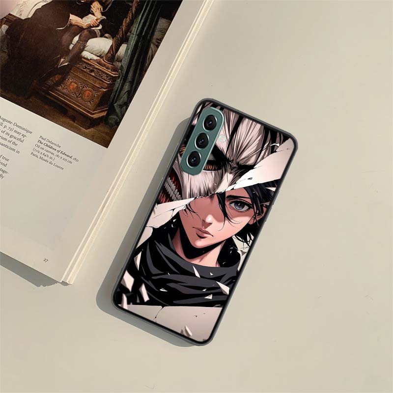 Character MIKASA Phone Case for Samsung A54 A14 A24 A34 A17 A37 A57 A55 A35 A25 A15 A07 A05S A04S A12 A22 A32 A52S A72 Galaxy No