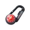 3-in-1 Kompass Thermometer Karabiner Multifunktional Tragbar Schlüsselbund Kompass Robust Langlebig Klettern Wandern Schnalle Schlüssel Haken