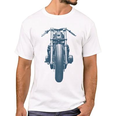 New Arrival Men Fashion Blaster Cafe Racer Printed T-Shirt Short Sleeve Tee Hipster Motocycle Cool Design Tops - Men's Summer...