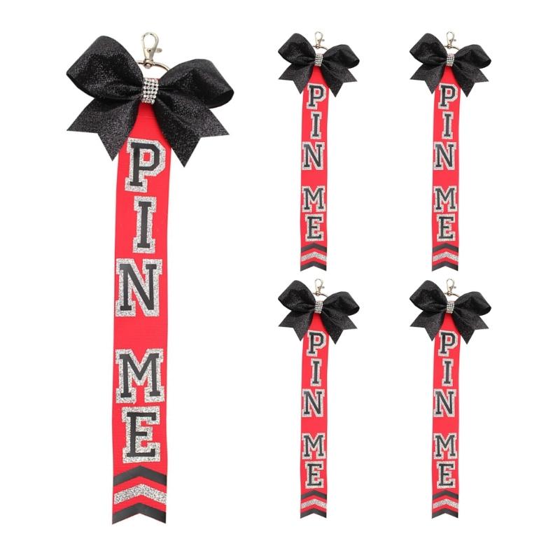 Sada 5 klíčenek roztleskávaček Dekorace na batoh Soutěž roztleskávaček Talisman pro štěstí na hry a akce