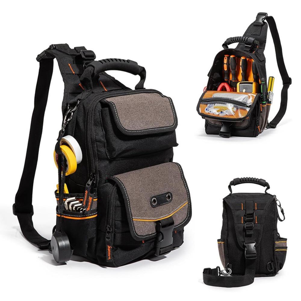 Waterproof Tool Bag Multi-Pocket Heavy Duty Tool Pouch Compact Design Mini Carry Tool Bag For Technician Mechanics Electrician