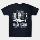 Quint s Shark Fishing Retro Amity Island Made in Australia T-Shirt XL