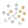 100/200 Stück 6 mm Legierung Blume Abstandshalter Perlen Gänseblümchen Metall Schmuck Abstandshalter für Armband Halskette Schmuckherstellung Zubehör