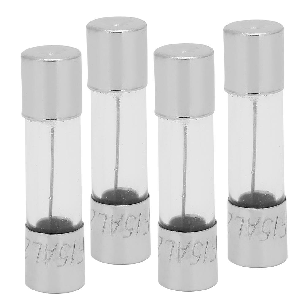 150 ks Skleněná trubičková pojistka Sortimentní sada Nářadí Potřeby 0.1A20A 250V 5x20mm s úložným boxem