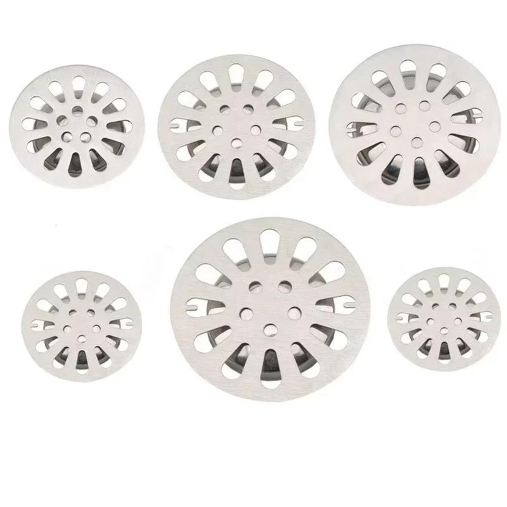 Gifts Stainless Steel Floor Drains Cover with Bowl Round Universal Sink Filter Bathroom Hardware Sewer Seal Covers