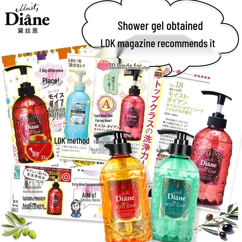 Moist Diane Citrus Scent Hydrating Shower Gel