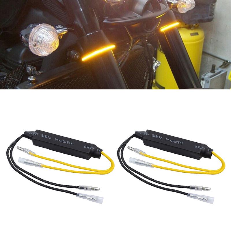 12V 21W LED Indicator Load Resistor Motorcycle LED Turn Signal Decoder Fault Decoder for Motorcycle Flashing Turn Signal Lights