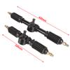 Complete Go Kart 300mm Steering Wheel 320mm/420mm Gear Rack Pinion Tie Rod Shaft For 110cc Karting DIY Quad Drift Trike