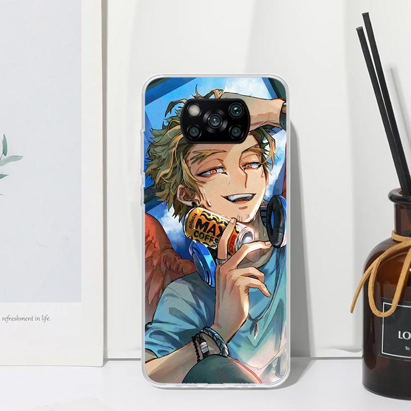 My Hero Hawks Phone Case For Xiaomi Poco X7 X6 X5 M7 M8 Pro F7 Ultra Redmi 15C 15 13C 13 12C 12 10 10C 10A Art Fundas Poco X7 X6