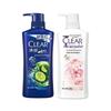 Clear Anti-Dandruff & Cherry Blossom Shampoo Twin Pack