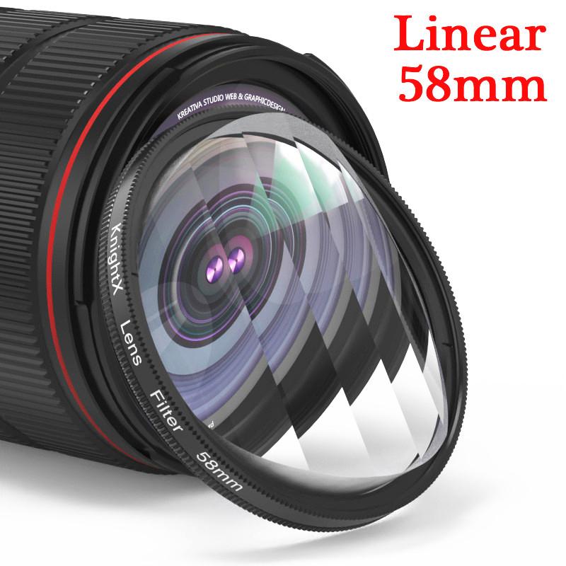 KnightX Special Effects Prism Lens Halo Fx Filter nd4 filter photography for canon nikon Sony DSLR SLR Camera 6