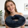 Memory Foam O-Shaped Hollow Seat Cushion – Slow Orthopedic Cushion For Chair, Car, Or Home. Breathable Mesh Fabric, Pressure-Relieving Hollow