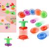 Klassisches Kinder Kreisel Set Spielzeug mit Abschussmechanismus für Kinder und Sammler