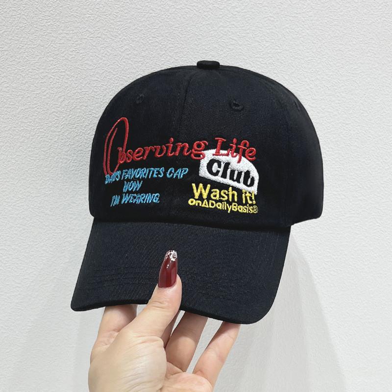 Baseball Cap Embroidered Sun Protection Adjustable For Men Women Summer Style