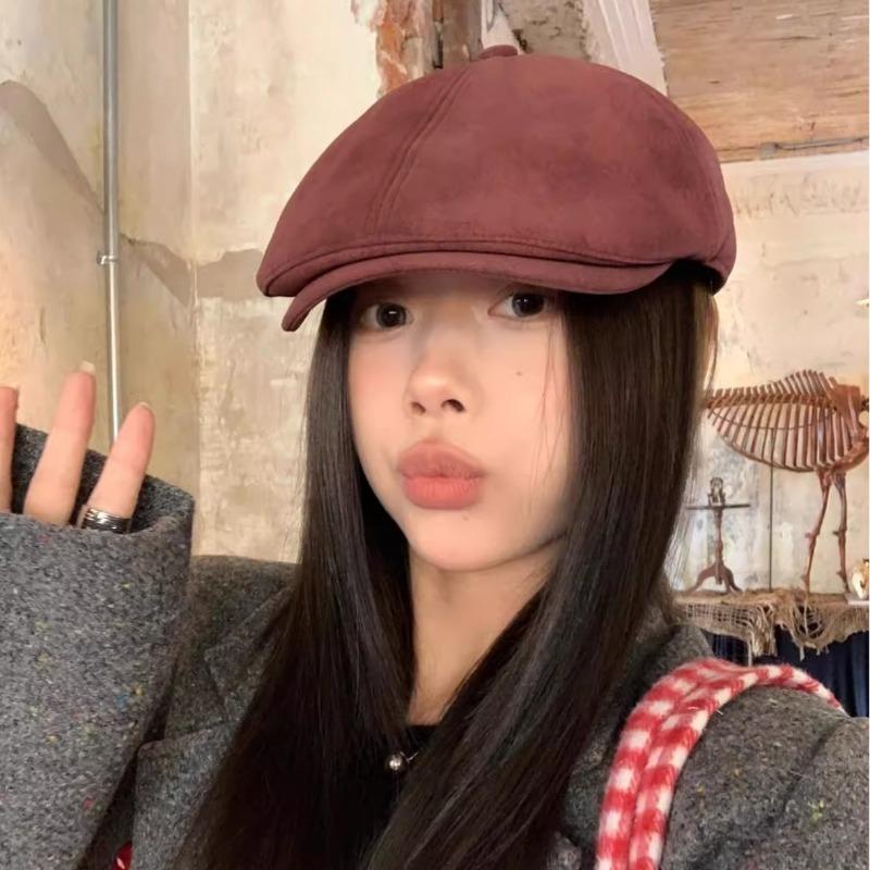 Women S Vintage Beret Hat Small Head Size Casual Fashion Hat