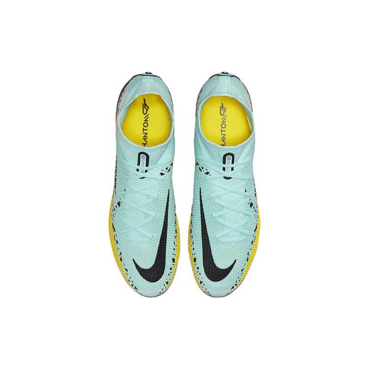 Nike Phantom GT2 DF Elite FG Lucent Pack Men Sneakers Blue Glacier-Ice Yellow-Strike CZ9889-407