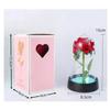 LED Simulation Rose Eternal Flower Light Beautiful Realistic Looking Night Light Party Supplies For Mother's Day Valentine's Day