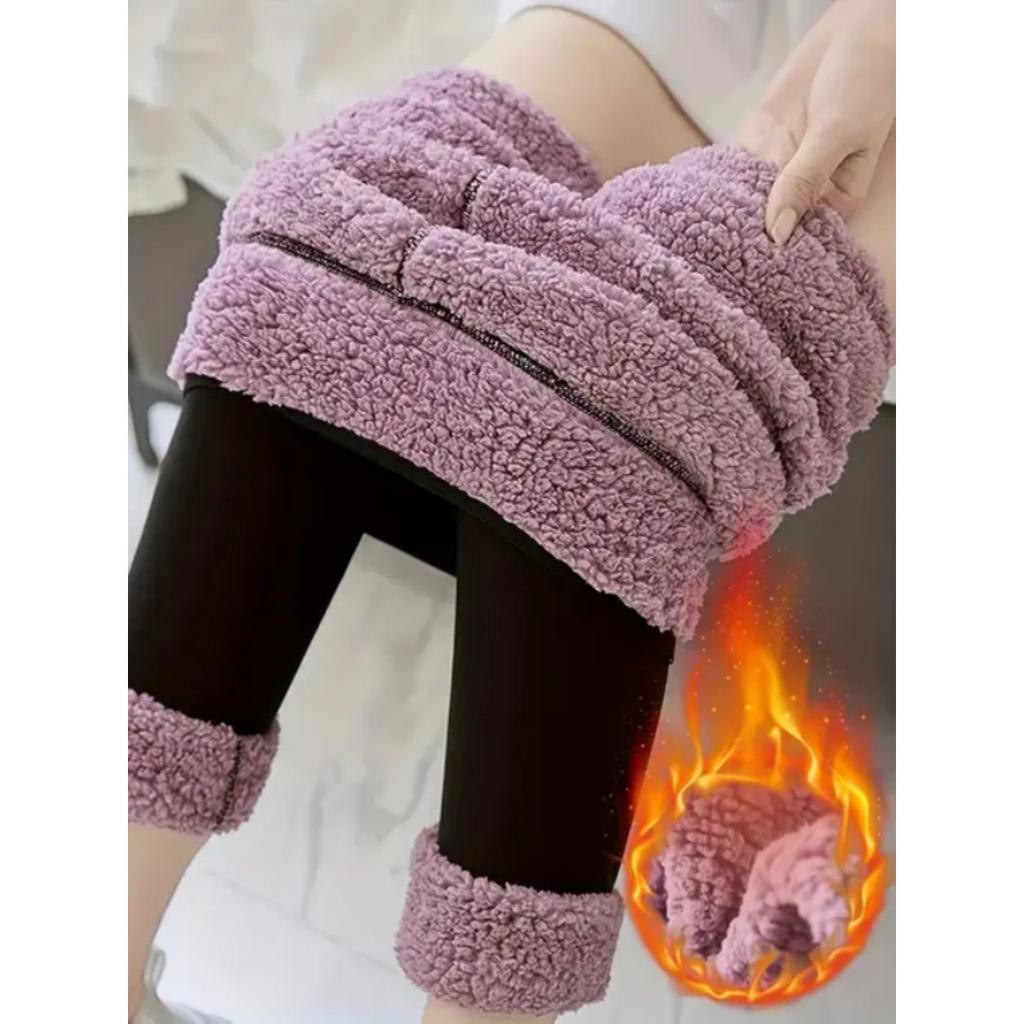 Extra Thick Cloud Fleece Shark Pants Leggings for Women Wearing Outside, Winter Plus Fleece Thick Pants Stretch Slimming Yoga Pants